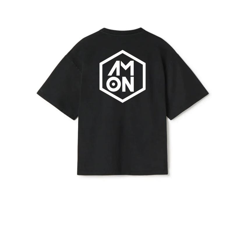T-Shirt Statement Noir — vista 3